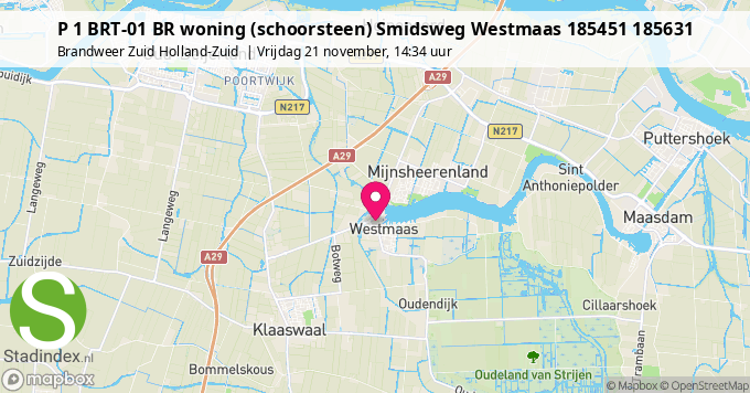P 1 BRT-01 BR woning (schoorsteen) Smidsweg Westmaas 185451 185631