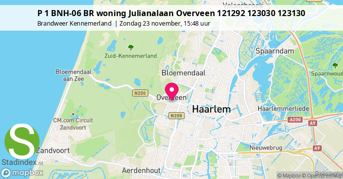P 1 BNH-06 BR woning Julianalaan Overveen 121292 123030 123130
