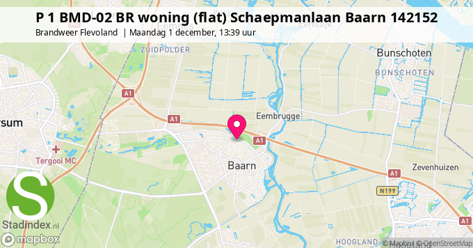 P 1 BMD-02 BR woning (flat) Schaepmanlaan Baarn 142152