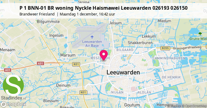 P 1 BNN-01 BR woning Nyckle Haismawei Leeuwarden 026193 026150