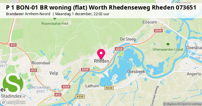 P 1 BON-01 BR woning (flat) Worth Rhedenseweg Rheden 073651