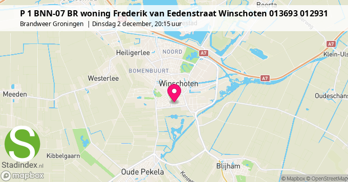 P 1 BNN-07 BR woning Frederik van Eedenstraat Winschoten 013693 012931