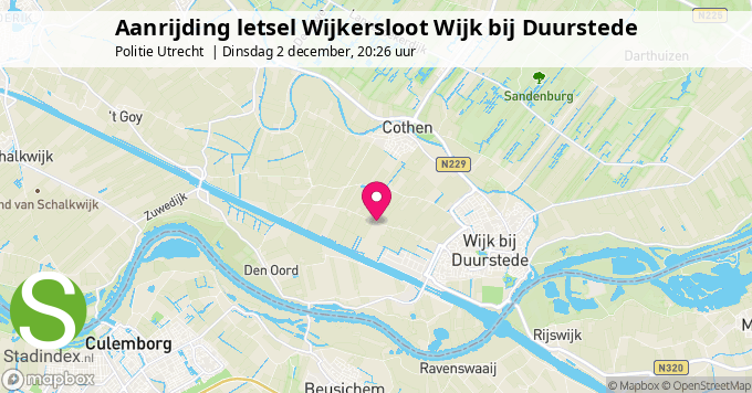 Aanrijding letsel Wijkersloot Wijk bij Duurstede
