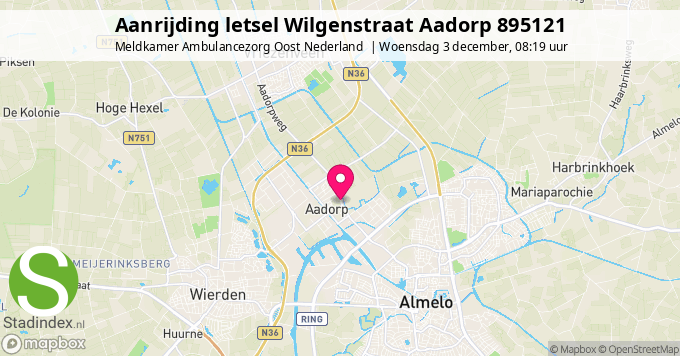 Aanrijding letsel Wilgenstraat Aadorp 895121
