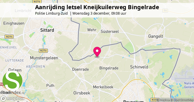 Aanrijding letsel Kneijkuilerweg Bingelrade