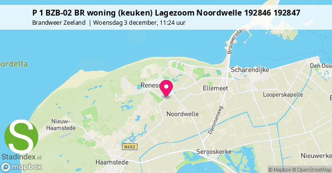 Woningbrand aan de Lagezoom in Noordwelle - Woensdag 3 december