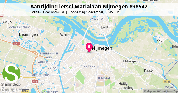 Aanrijding letsel Marialaan Nijmegen 898542