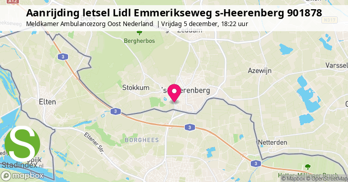 Aanrijding letsel Lidl Emmerikseweg s-Heerenberg 901878