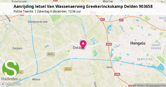 Aanrijding letsel Van Wassenaerweg Greekerinckskamp Delden 903658