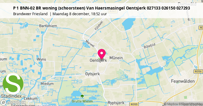 P 1 BNN-02 BR woning (schoorsteen) Van Haersmasingel Oentsjerk 027133 026150 027293