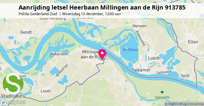 Aanrijding letsel Heerbaan Millingen aan de Rijn 913785