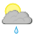 Afwisselend bewolkt met (mogelijk) wat lichte regen